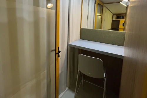Cabines para reuniões online Coworking